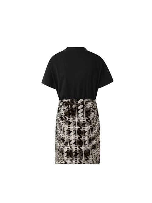 Abito, bambina, logato. BALMAIN | BX1A21 Z2411106NE